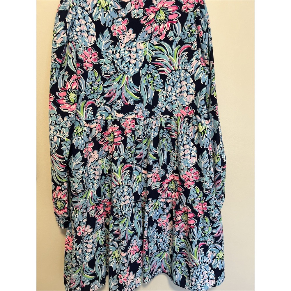 LILLY PULITZER  Winona Dress  PINEAPPLE PARADISE  Size  Small - Picture 5 of 7